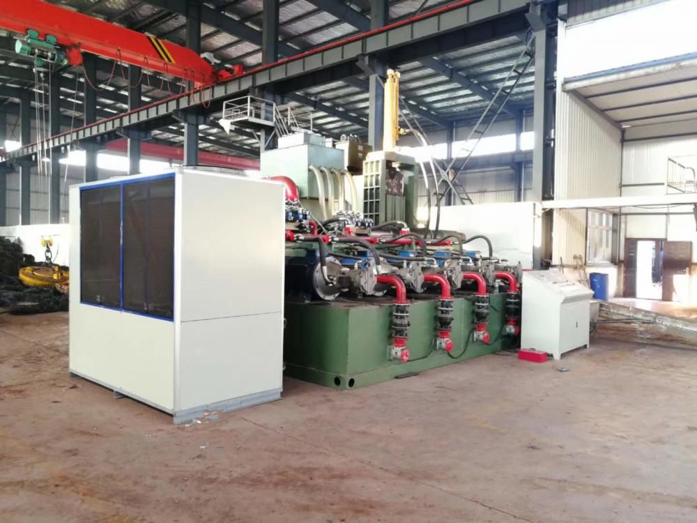 Horizontal Metal Waste Steel Cutting Block Making Machine