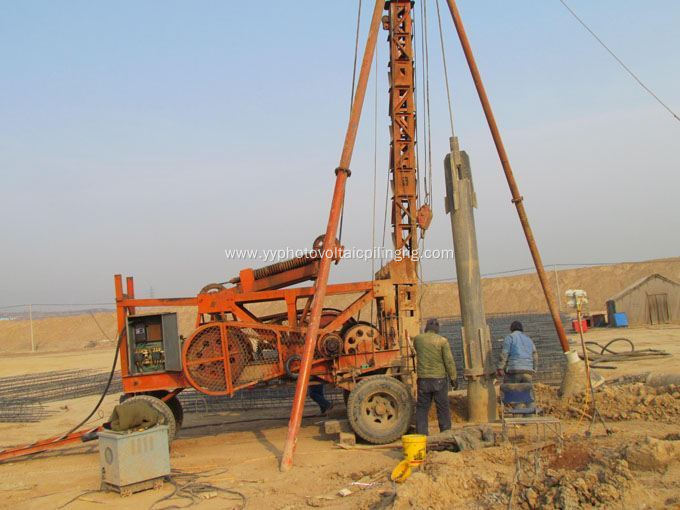 Diameter 2100-2500mm Cable Percussion Drilling Rig