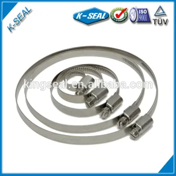 Germany Type Stainless Steel large hose clamps KEBF12X090SS