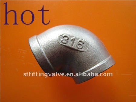 Dn32 Ss304 150lb Stainless Steel Casting Elbow, High Quality Dn32 Ss304 ...