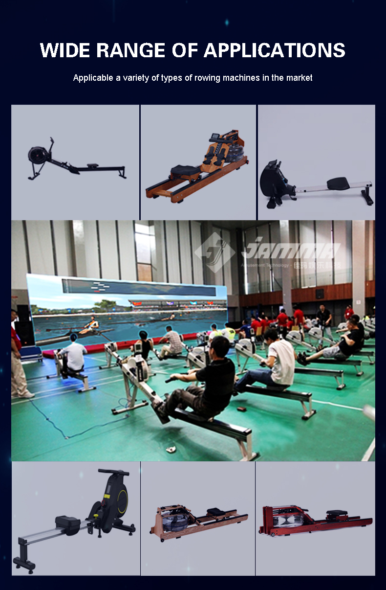 Rowing Machine Recreational Training Simulator Best Rowing, High