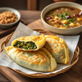 Panqueca de cebolinha em chinês