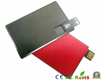 Credit Card Metal USB Flash Drive 16GB