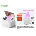 Mini ultrasonic cleaner with UVC sterilization