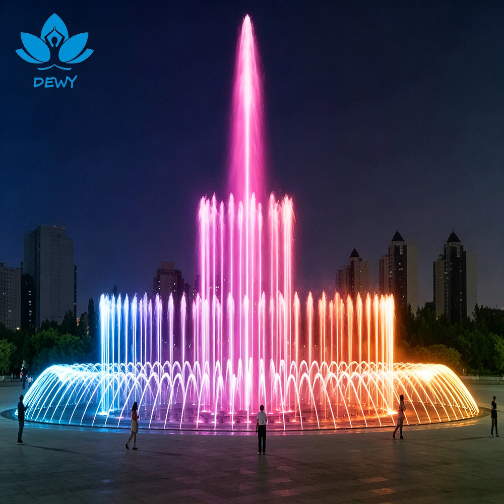 dry floor fountain