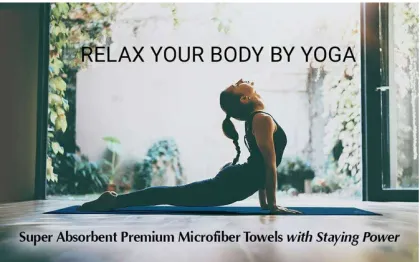 microfiber yoga mat towel