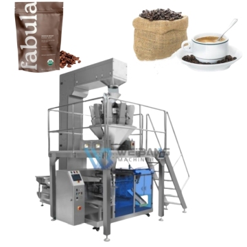 Automatic Intelligent Packing Machine for Granule Coffee Bean Nuts in Zipper Bags