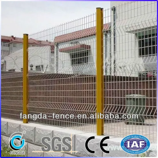 residential modern wrought iron fence for protection and decoration
