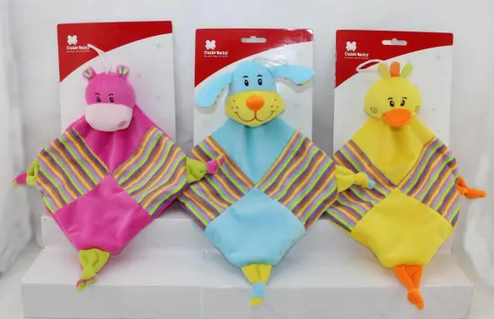 12 inch Square comfort baby toy