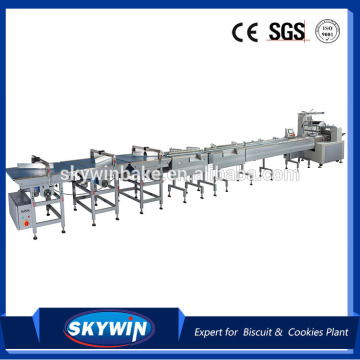 Biscuit Factory Auto Biscuit Packaging Machine Line