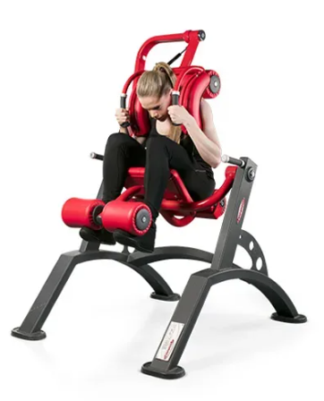 abdominal curl machine abdominal crunch plate loaded machine