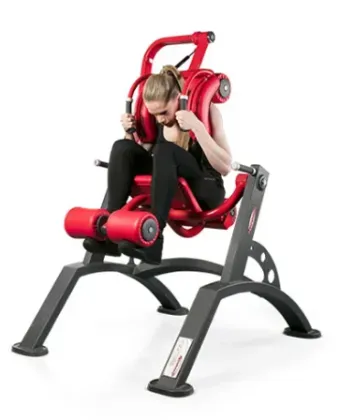 abdominal curl machine abdominal crunch plate loaded machine