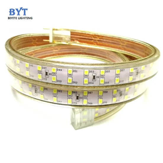 Outdoor Waterproof White RGB SMD 2835 LED Strip 2 Row 220V 180D