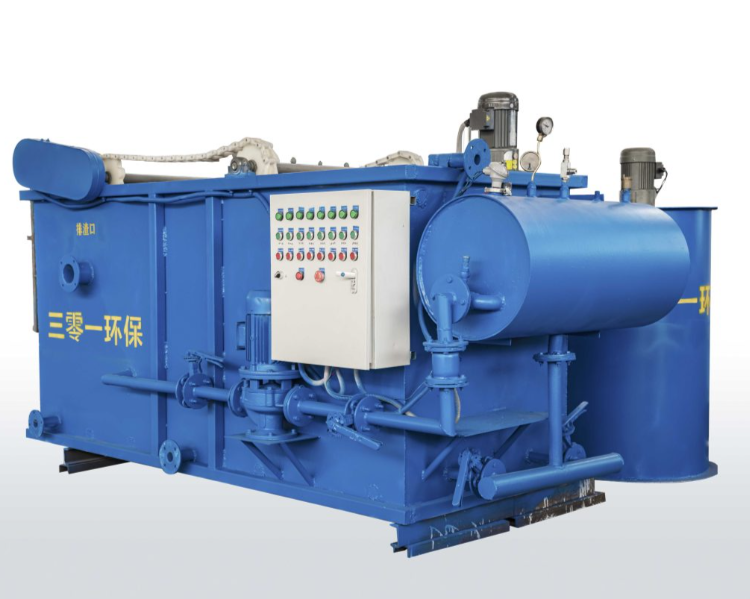 Máquina de flutuação de ar dissolvida combinada