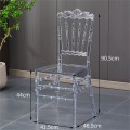 Luxury PC Crystal Resin Acrylic Wedding Chair