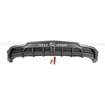 Yofer High-Quality Universal Rear Bumper Lip Diffuser for Tesla Model 3