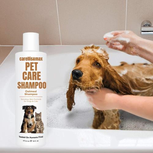 Pet Dog Cat Shampoo Oatmeal Pet Shampoo for Dogs for dry Skin Manufactory