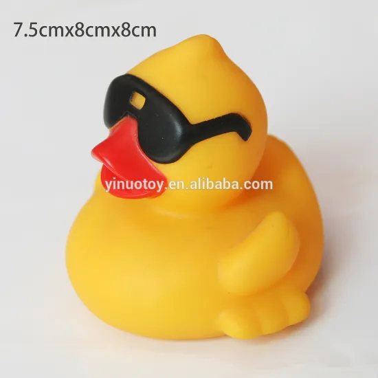 Logo Printed Promotional Rubber Duck /yellow rubber duck