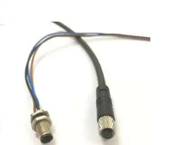 M5 Circular Male Female Cable 3 4 Pin Ip67 Ip68 Waterproof