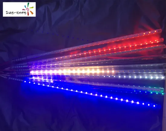 New products Christmas outdoor led icicle shaped lights