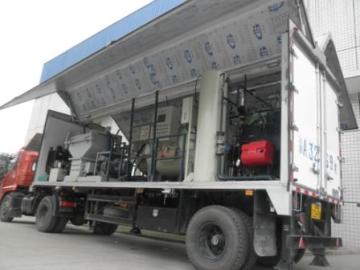 Vehicle Mounted Mobile Type of Steam-Based Medical Waste Treatment System