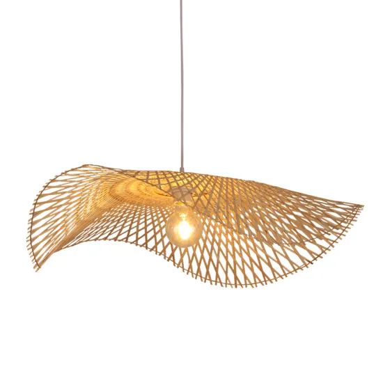 Zhongshan Guzhen Handcrafted Rattan and Bamboo Pendant Lights: RT0033