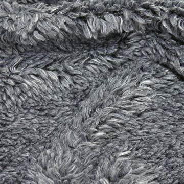 Fleece Fabric with 100% Poly Micro Melange Heather Sherpa Construction and 60 Inches Width