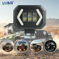 Super Bright IP68 Waterproof LED Light Bar: Perfect for Off-Road Adventures in Golf Carts, Jeeps, ATVs, and UTVs