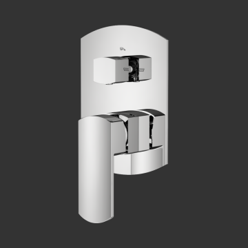 Two Outlets Non thermostatic Shower Mixer Valve