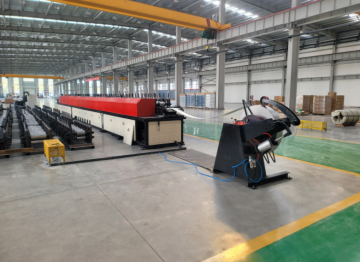 Cold steel door frame profile roll forming machine