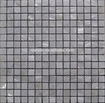 20x20mm river real shell mosaic tile for decorative