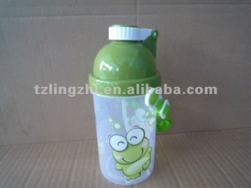 Transparent waer bottle/ plastic sports water bottle/bounce water bottle/kettle/kanteen/jug