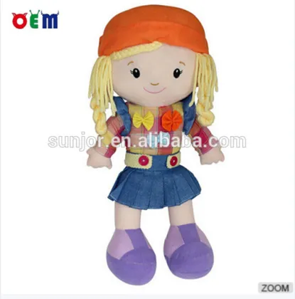 Plush Stuffed Dolls with Clothes Dolls for Kids