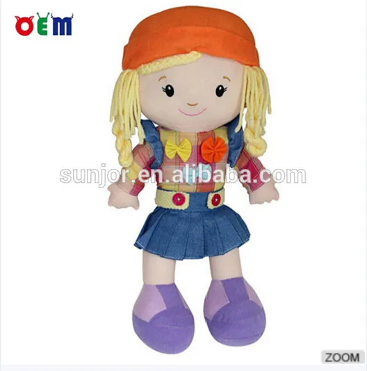 Plush Dolls for little girls Various Fabric Types are