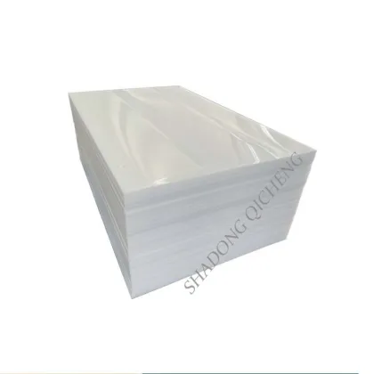 Natural White King Starboard Marine Board HDPE Sheet