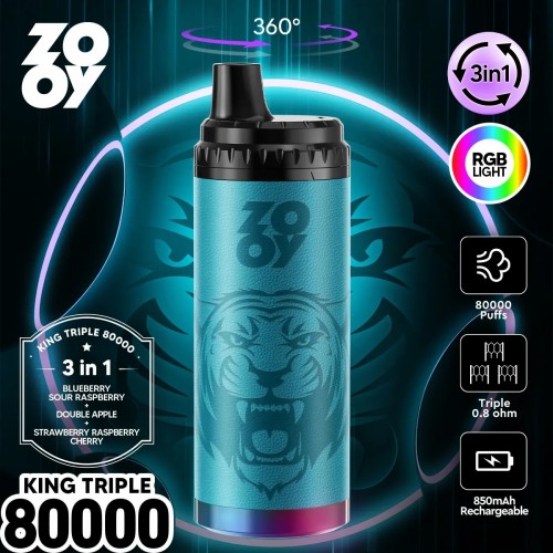 Zooy king 80k พัฟขายส่ง vape
