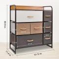 7 drawers fabric organizer dresser storage tower