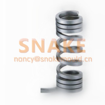 Square hot runner coil heater electric heating element for plastic injection mould