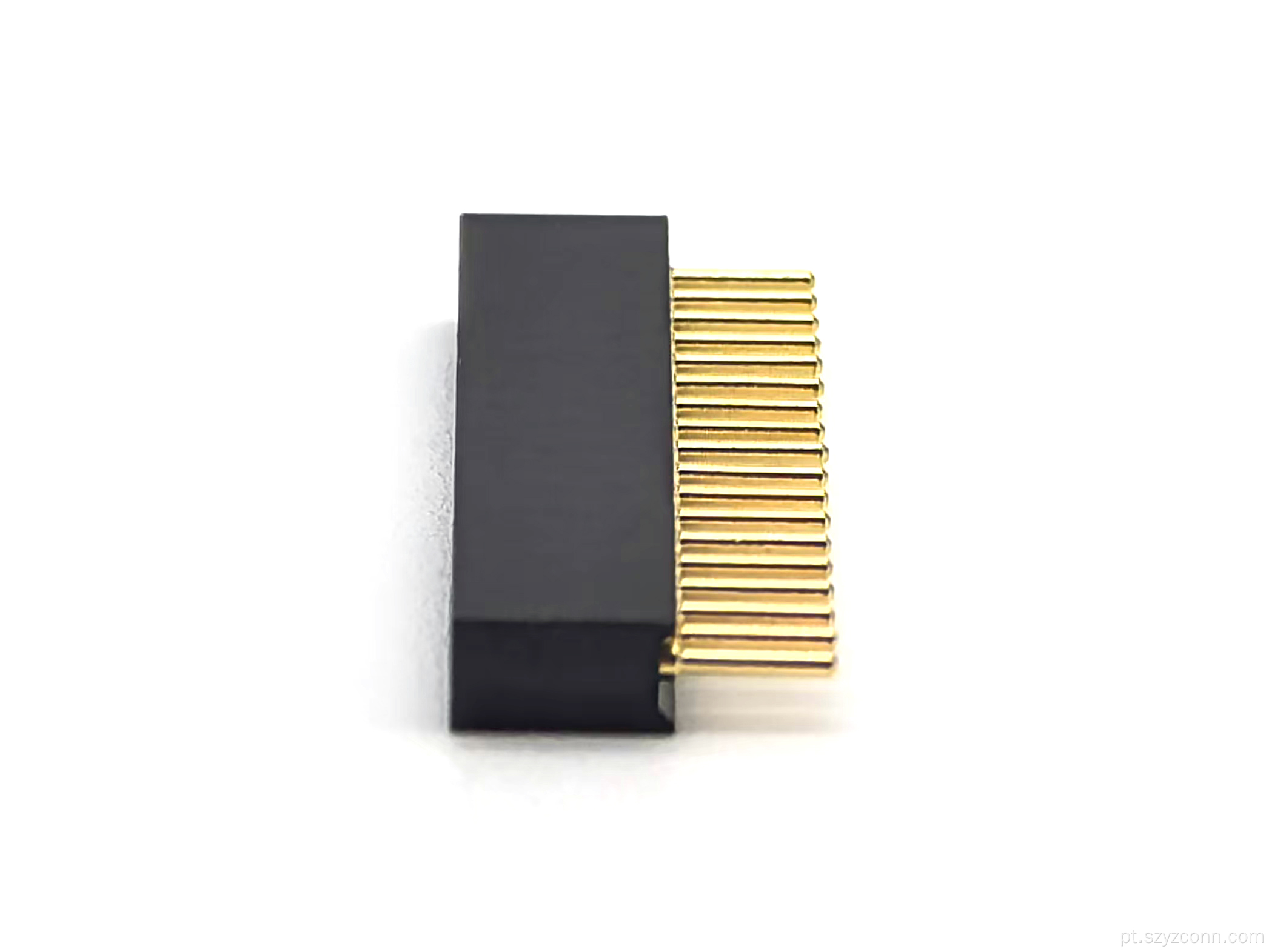 encabeçamento fêmea feito à máquina 1.27mm H4.1mm reto