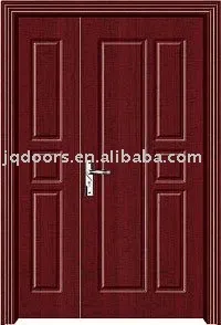 Mother-son PVC/MDF wood door