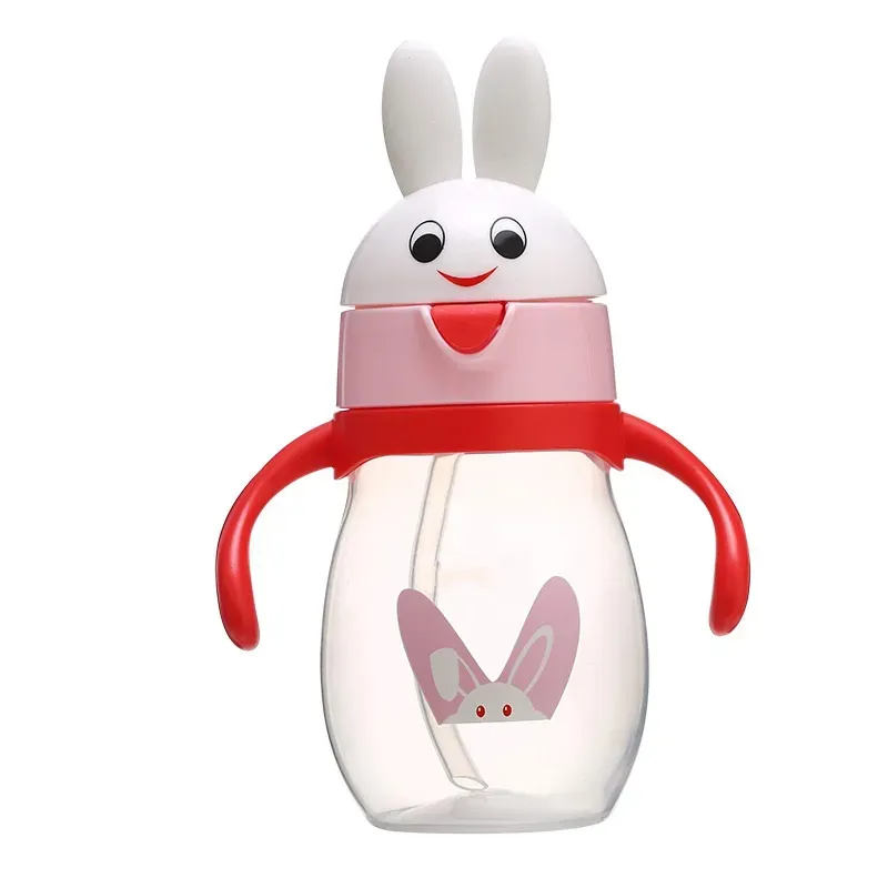 Adorable Animal-Themed Baby Water Bottle with Silicone Grip