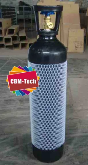 5L Seamless Oxygen Cylinder with  Brass Valve