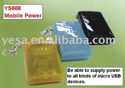 External Battery and Power bank charge for USB 5V devices