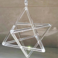 Q're Clear Quartz Crystal Singing Merkaba Pyramid 10" Crystal Singing Bowl