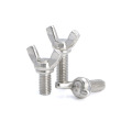 Metric steel regular wing screws