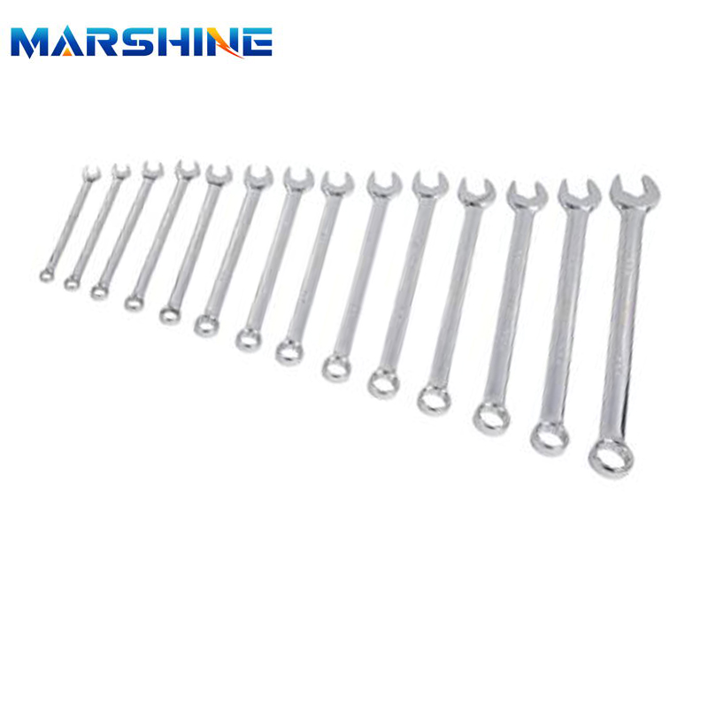 Industrial Used Full Polish Combination Spanner Wrench Set