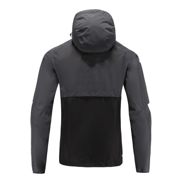 Contrat de manteau zippé pour homme de football