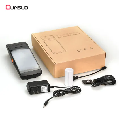 Biometrics fingerprint scanner Handheld PDA with printer