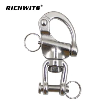 Marine Hardware 304/316 Stainless Steel Swivel Jaw Snap Shackle