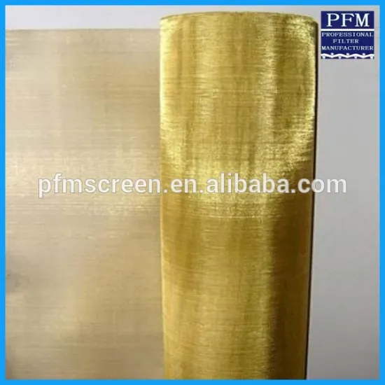 brass thermal conductivity wire mesh